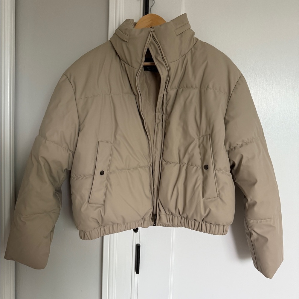 Pull&Bear Coated Puffer Jacket - image 1